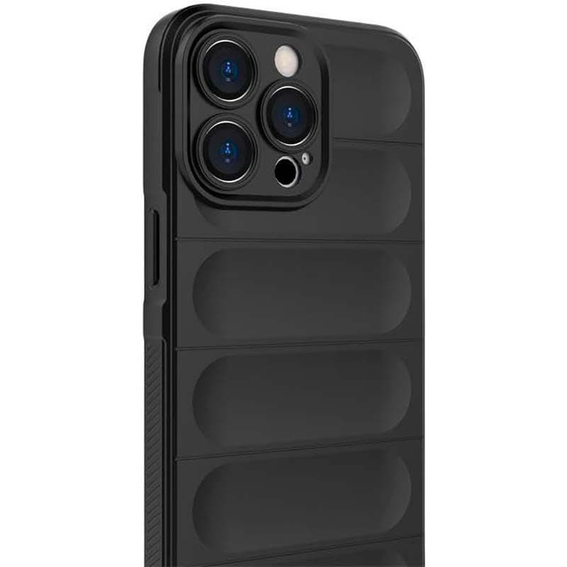 Capa de silicone Wave iPhone 15 Pro Max Preto