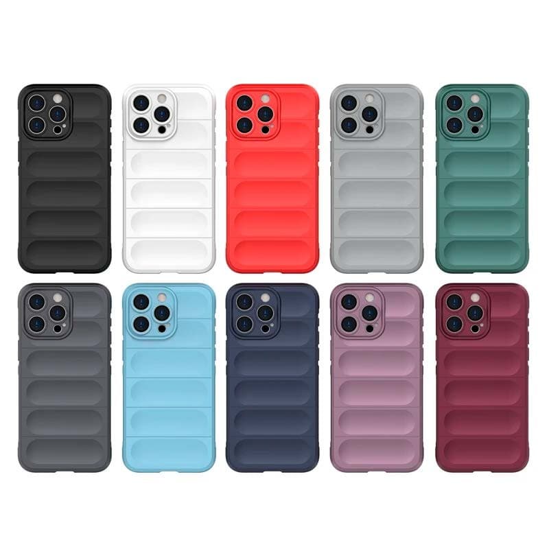 Capa de silicone Wave iPhone 15 Pro Max Preto