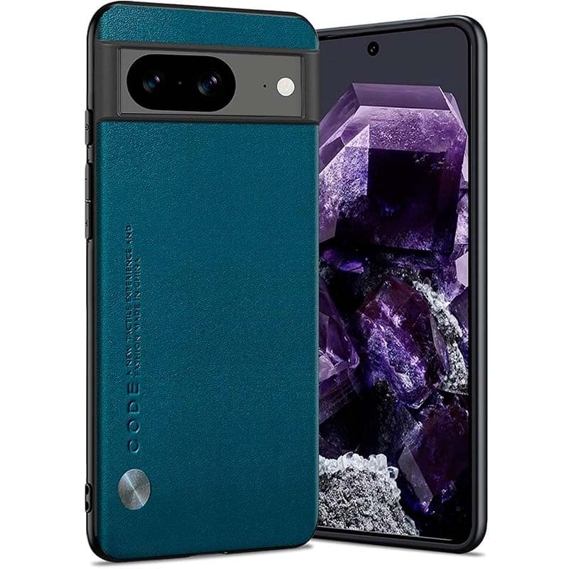 Capa em pele sintética Google Pixel 8 Luxury Azul