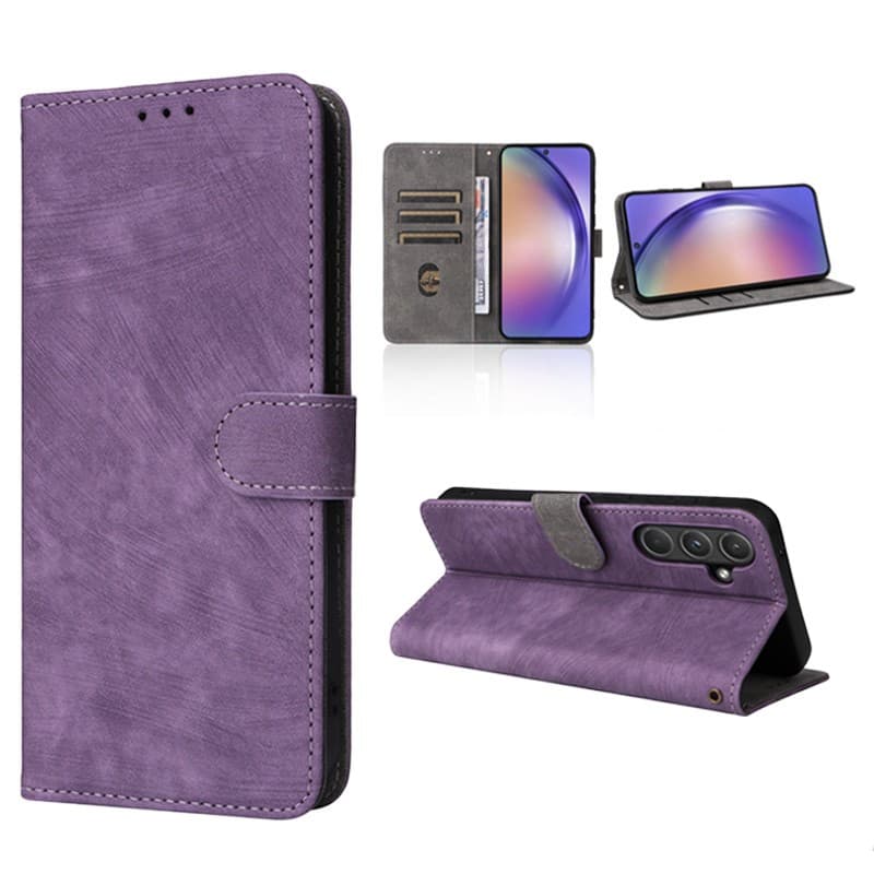 Capa livro 360º Protection Samsung Galaxy A35 5G Roxo
