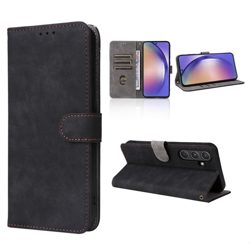 Capa livro 360º Protection Samsung Galaxy A55 5G Preto