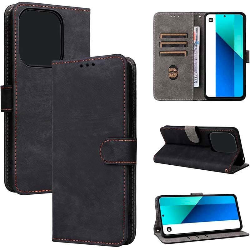 Capa livro 360º Protection Xiaomi Redmi 10 / Redmi 10 2022 Preto