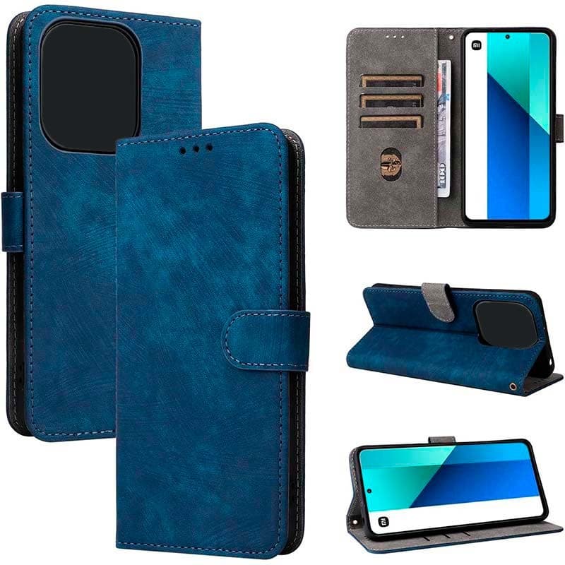 Capa livro 360º Protection Xiaomi Redmi Note 12 4G Azul
