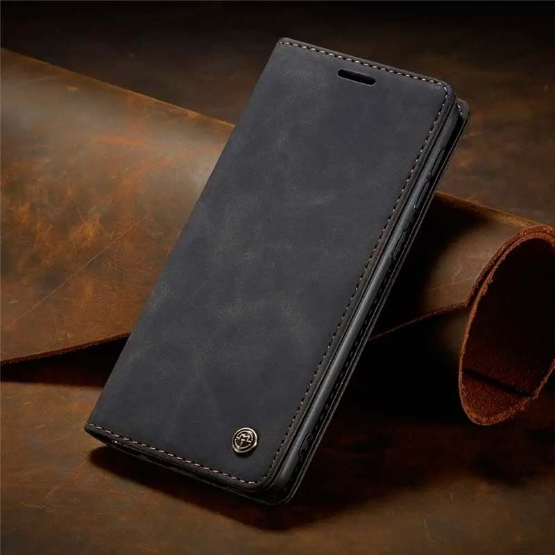 Capa livro Magnetic Wallet Xiaomi Redmi Note 12 4G Preto