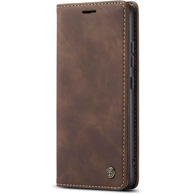 Capa livro Magnetic Wallet Xiaomi Redmi Note 12S Castanho Oscuro