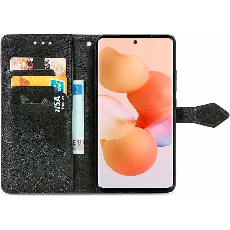 Capa livro Mandala Xiaomi 12T Preto