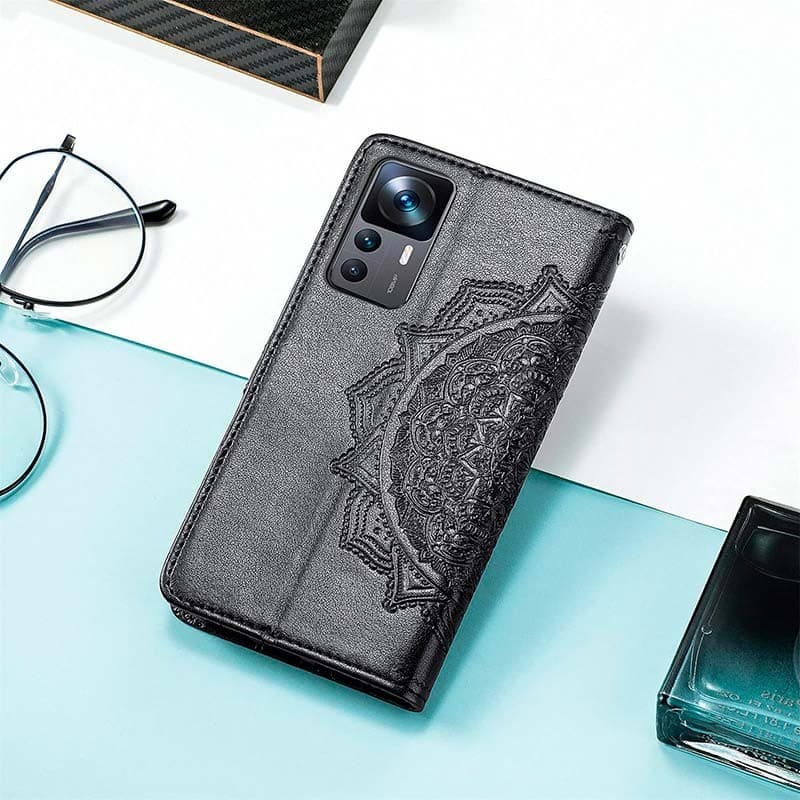 Capa livro Mandala Xiaomi 12T Preto