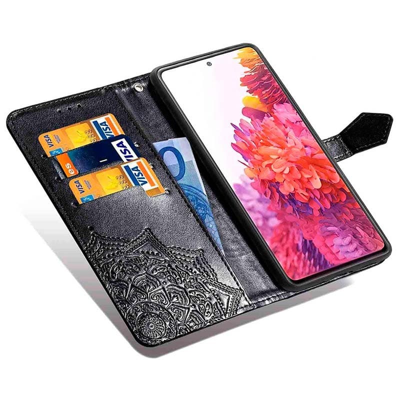 Capa livro Mandala Xiaomi Poco F4 Preto