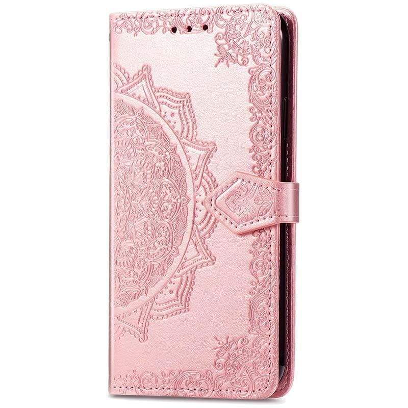 Capa livro Mandala Xiaomi Poco F5 Pro Rosa
