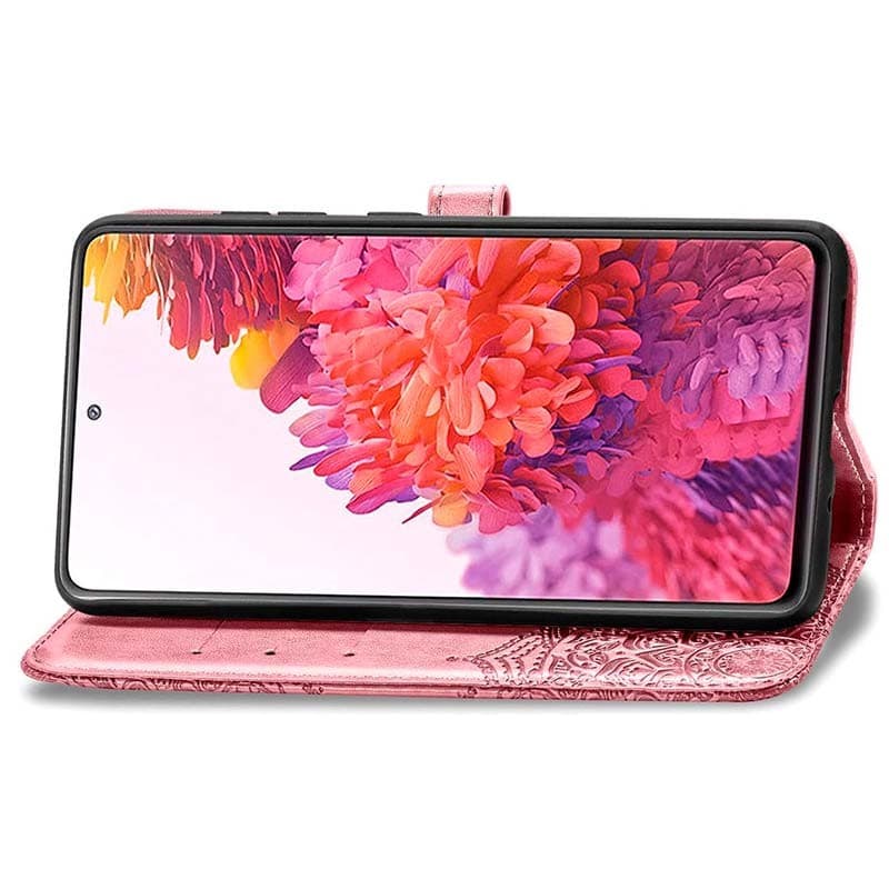 Capa livro Mandala Xiaomi Redmi 13C / Poco C65 / Poco M6 5G Rosa