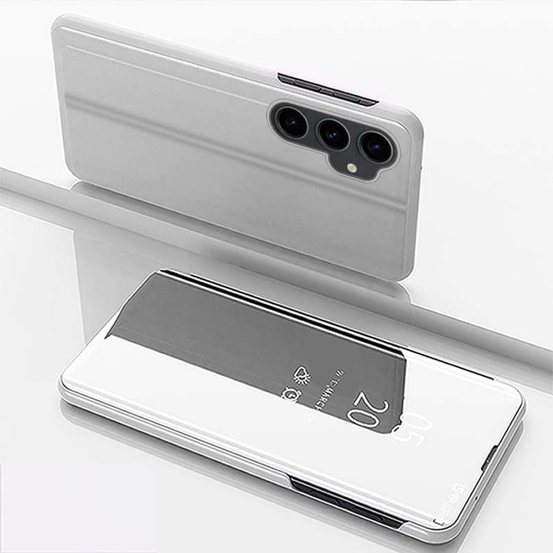 Capa livro Smart Mirror Samsung Galaxy S23 FE Prateado