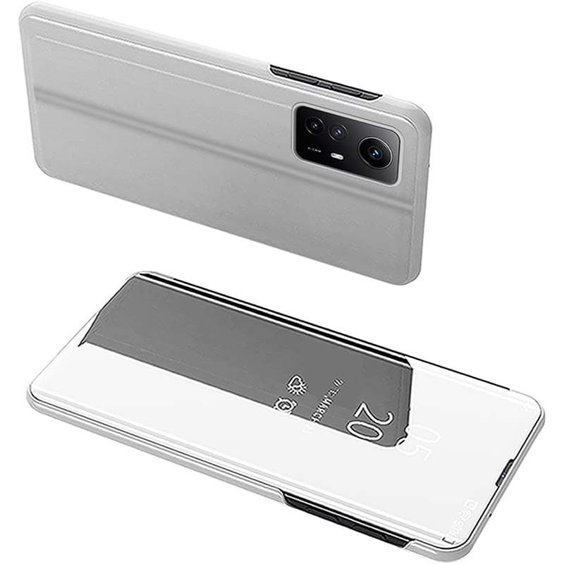 Capa livro Smart Mirror Xiaomi Redmi Note 12S Prateado