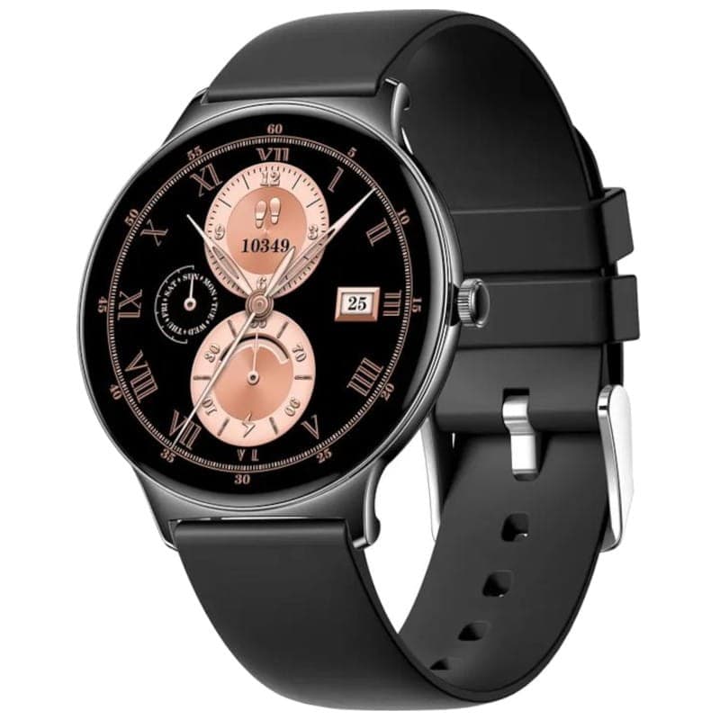 Colmi V89 Bracelete em Silicone Preto - Relógio Inteligente