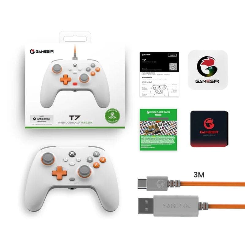 Comando GameSir T7 Branco - Comando para XBOX / PC