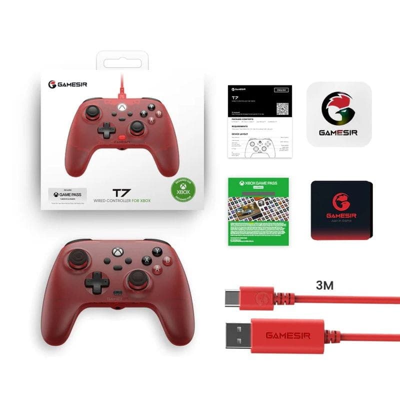 Comando GameSir T7 Vermelho - Comando para XBOX / PC
