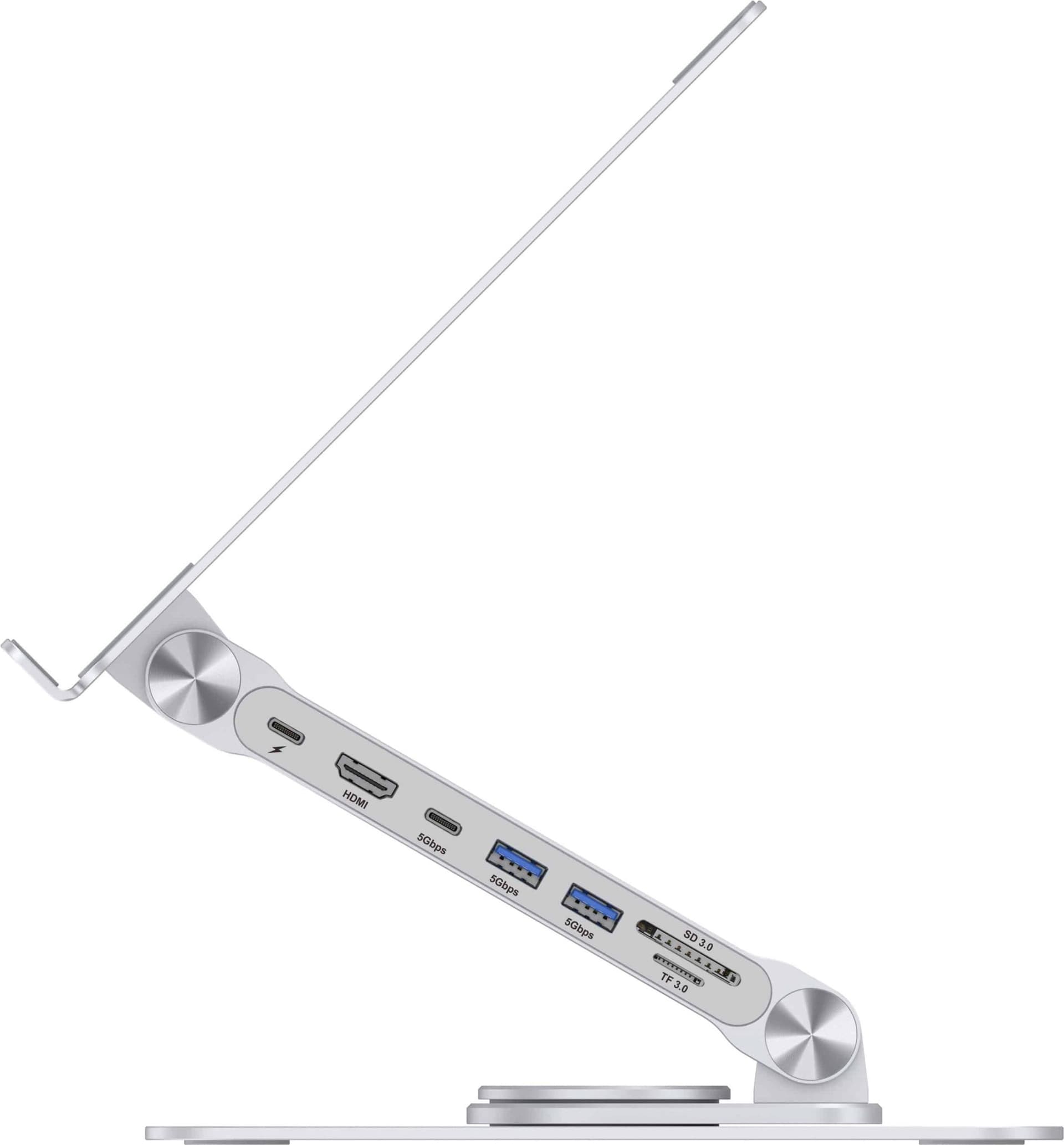 Conceptronic Tablet holder incl. 7-in-1 docking station si