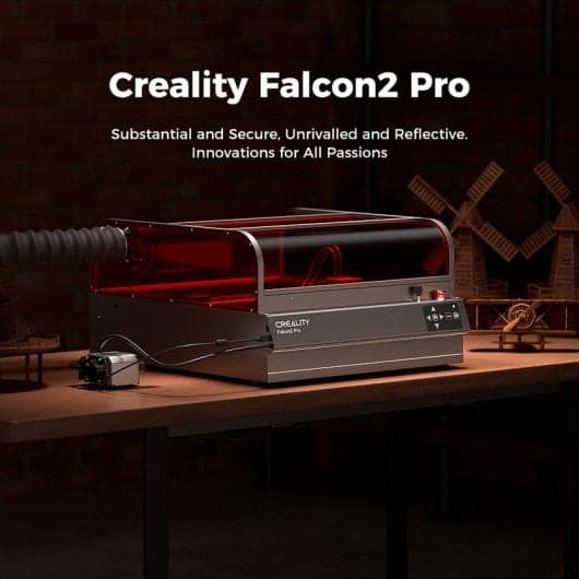 Creality Falcon2 Pro Gravadora Laser 40W 400x415mm