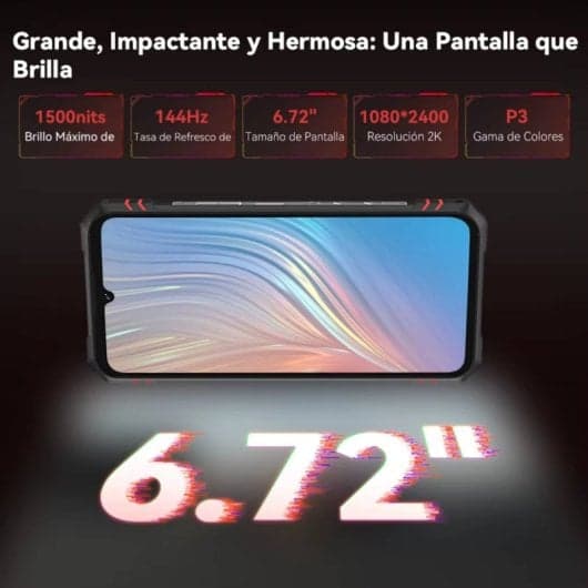 Cubot KingKong Star 2 5G 12/256GB Negro Libre