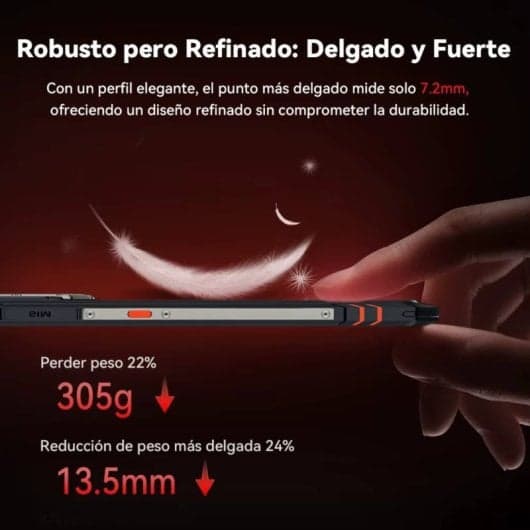 Cubot KingKong Star 2 5G 12/256GB Negro Libre
