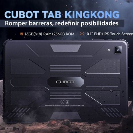 Cubot Tab KingKong 4G 8GB/256GB 10.1'' Preto