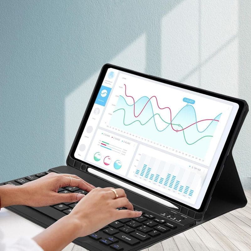 Capa com Teclado Samsung Galaxy Tab A11+ (Espanhol)