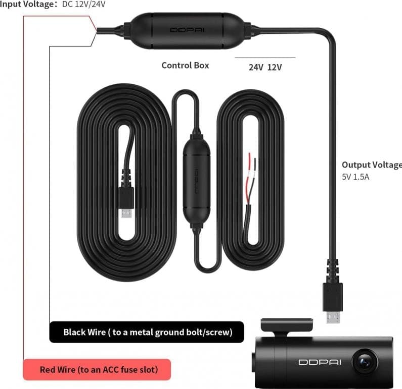 DDpai Hardwire Kit pro MINI