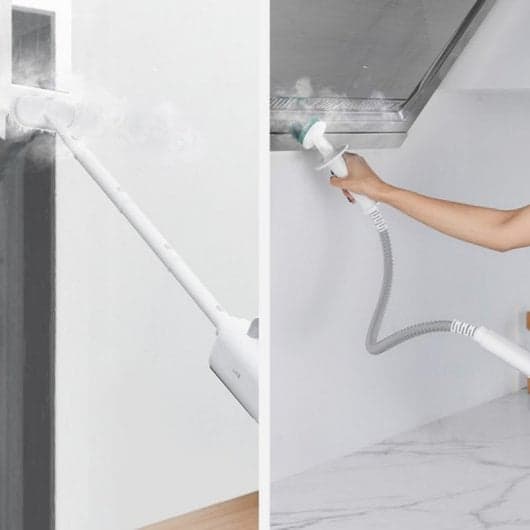 Deerma ZQ610 Máquina de Limpeza a Vapor Vertical 1600W Branca