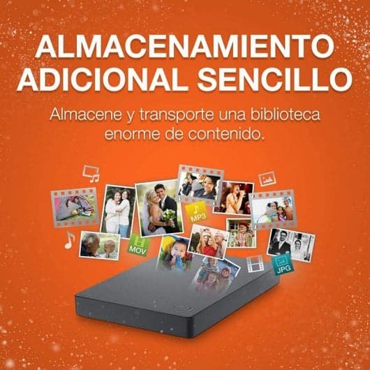 Disco Rígido Seagate Basic 2.5" 2TB USB 3.2