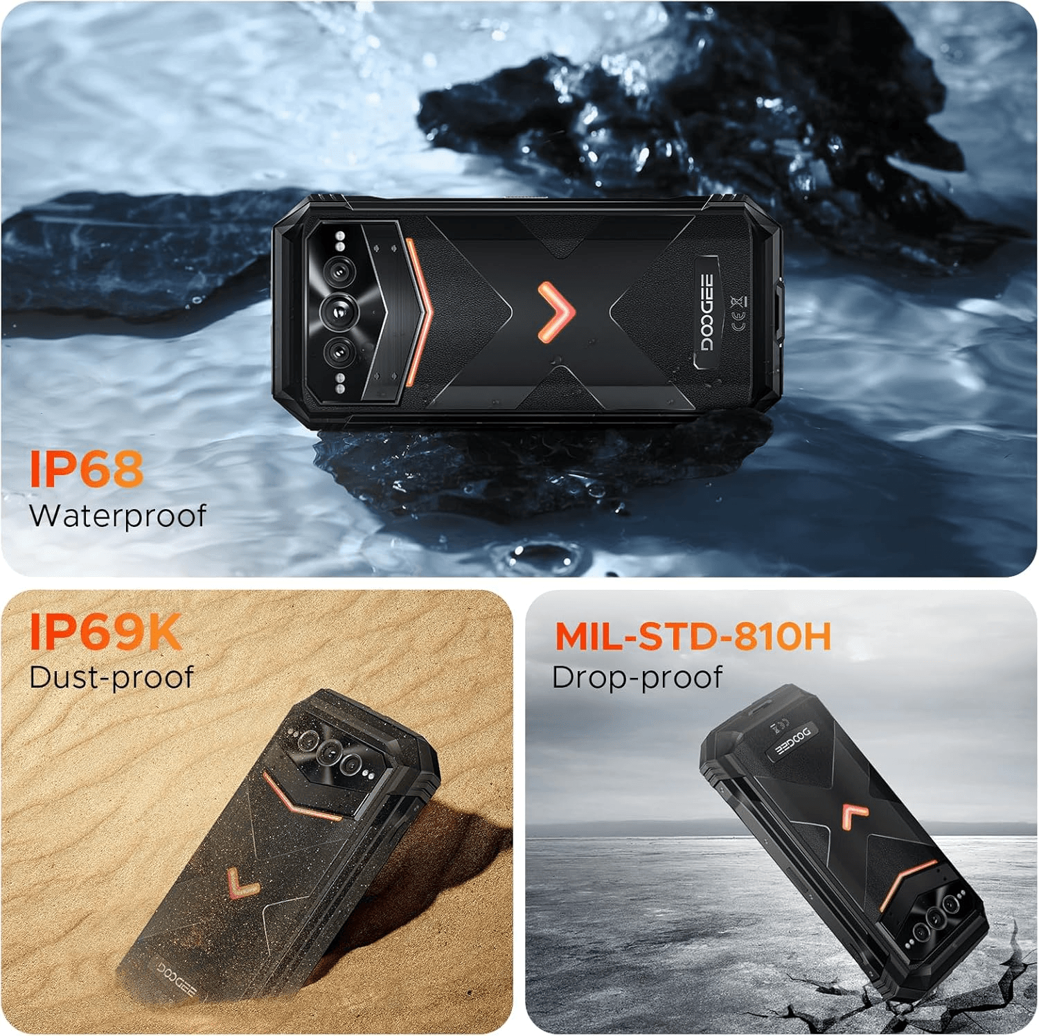 Doogee V Max Pro 5G 12GB/512GB Cinzento