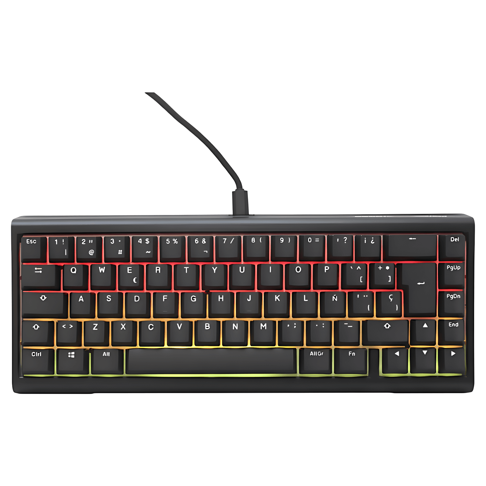 Ducky Tinker65 65% RGB Black MX Castanho