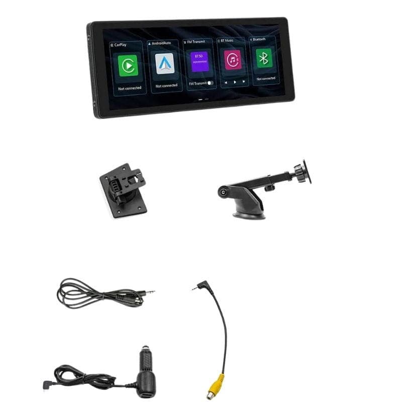 Ecrã tátil universal para automóvel de 13, 36" SD9302 Preto