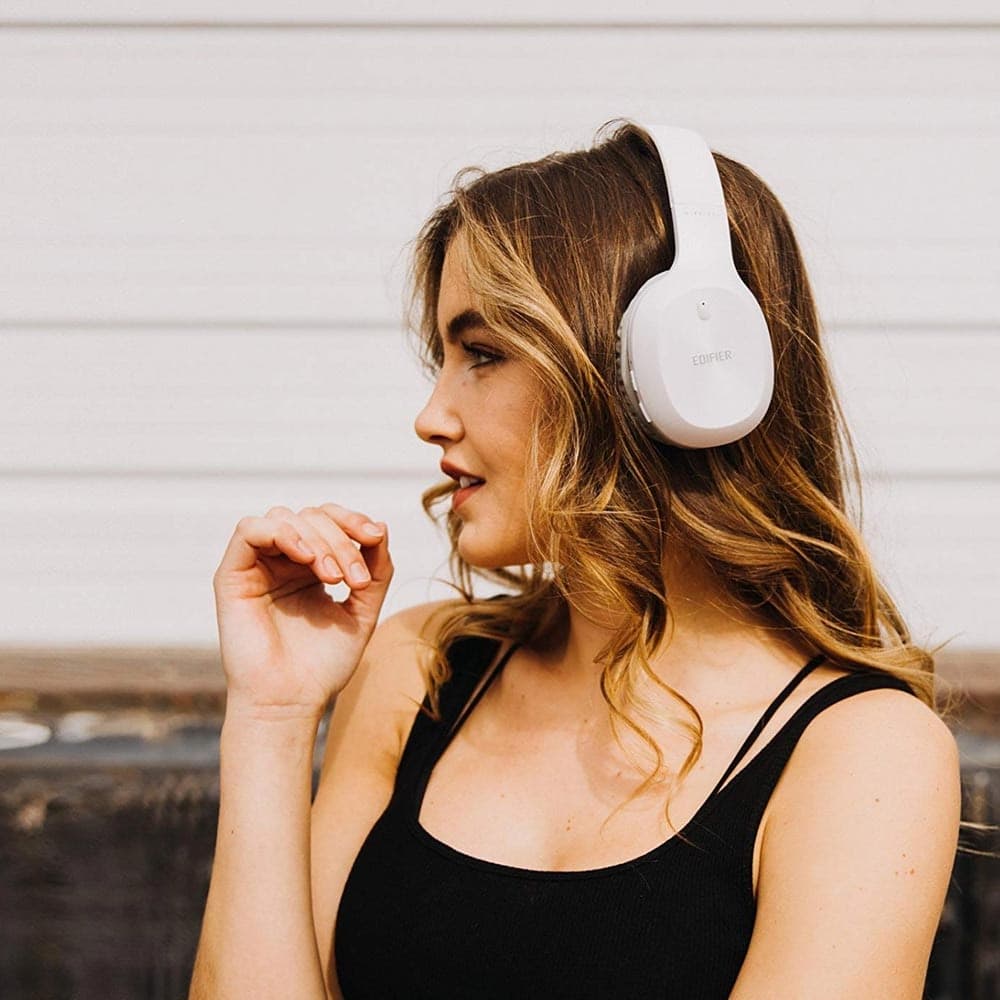Edifier W800BT Plus wireless headphones, aptX (white)
