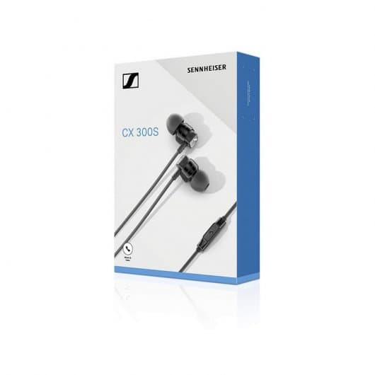 Fones de ouvido Sennheiser CX 300S pretos