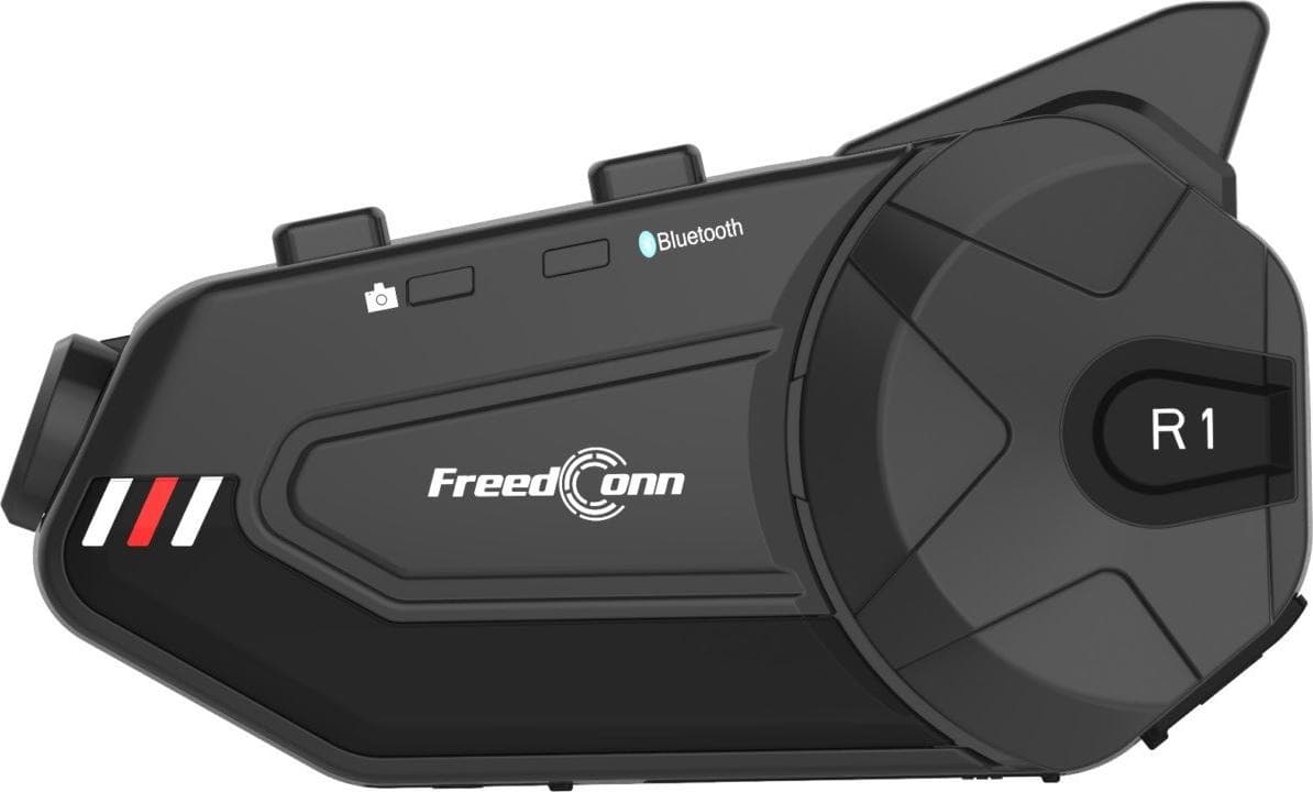 FreedConn R1 PLUS E motorbike intercom Black