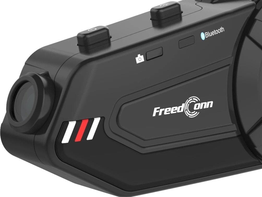 FreedConn R1 PLUS E motorbike intercom Black