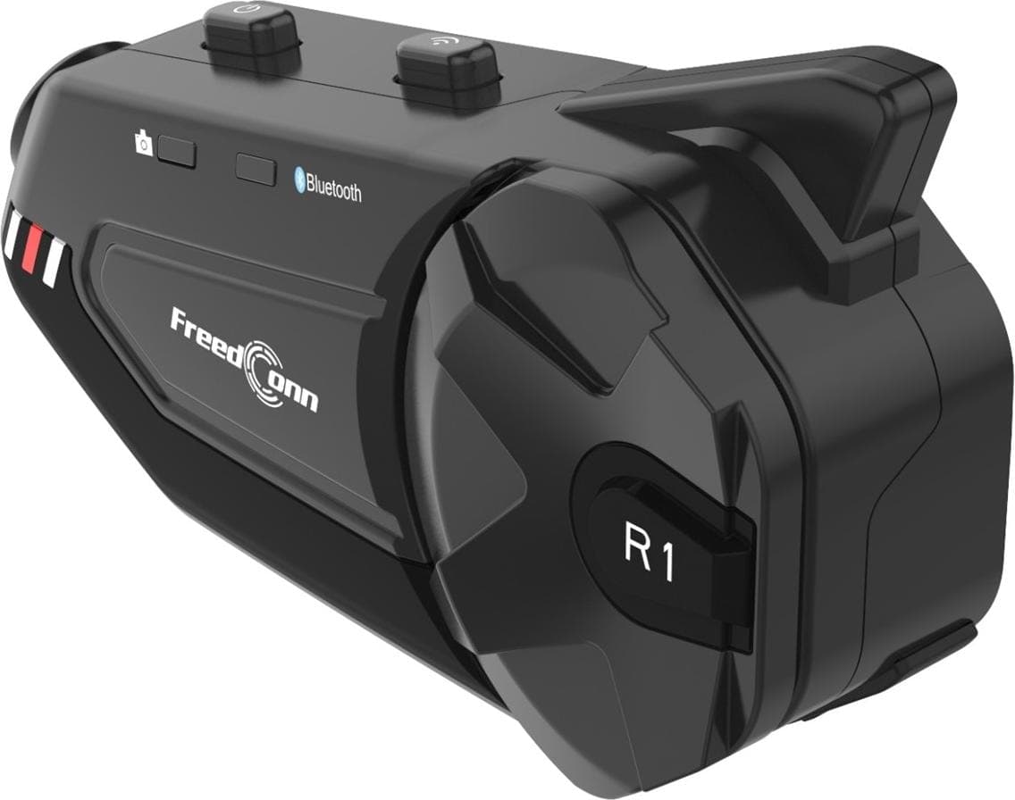 FreedConn R1 PLUS E motorbike intercom Black