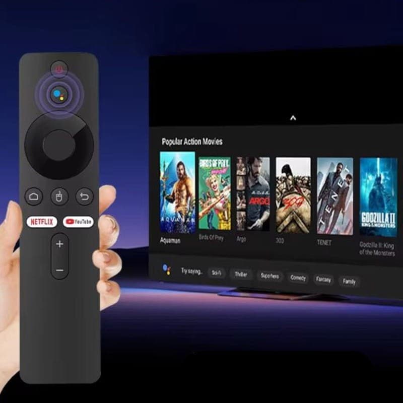 G96 Stick 4K H313 2GB/8GB Controlo por Voz Android 13 Preto - Android TV