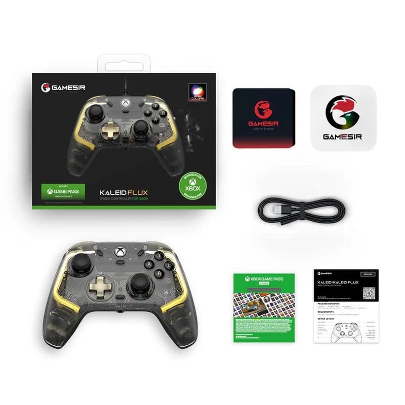 Gamepad GameSir Kaleid Flux Preto - Gamepad para XBOX/PC