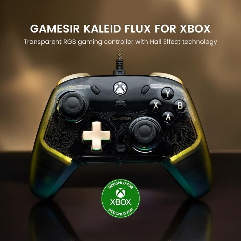 Gamepad GameSir Kaleid Flux Preto - Gamepad para XBOX/PC