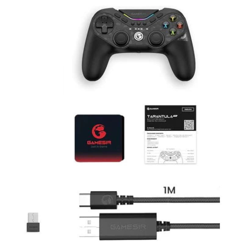 Gamepad GameSir Tarantula Pro Preto - Gamepad Switch/Android/iOS/PC