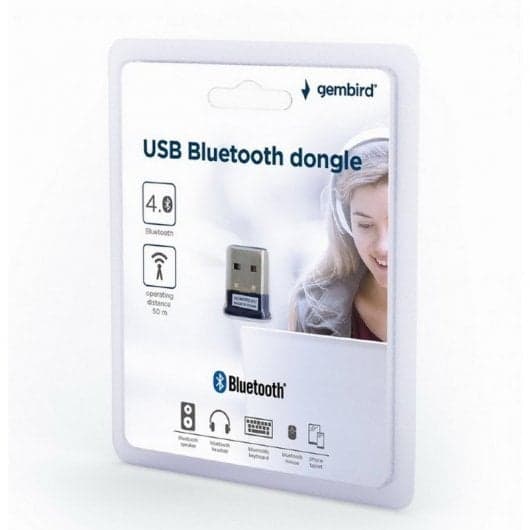 Gembird BTD-MINI5 Adaptador Bluetooth Mini Preto