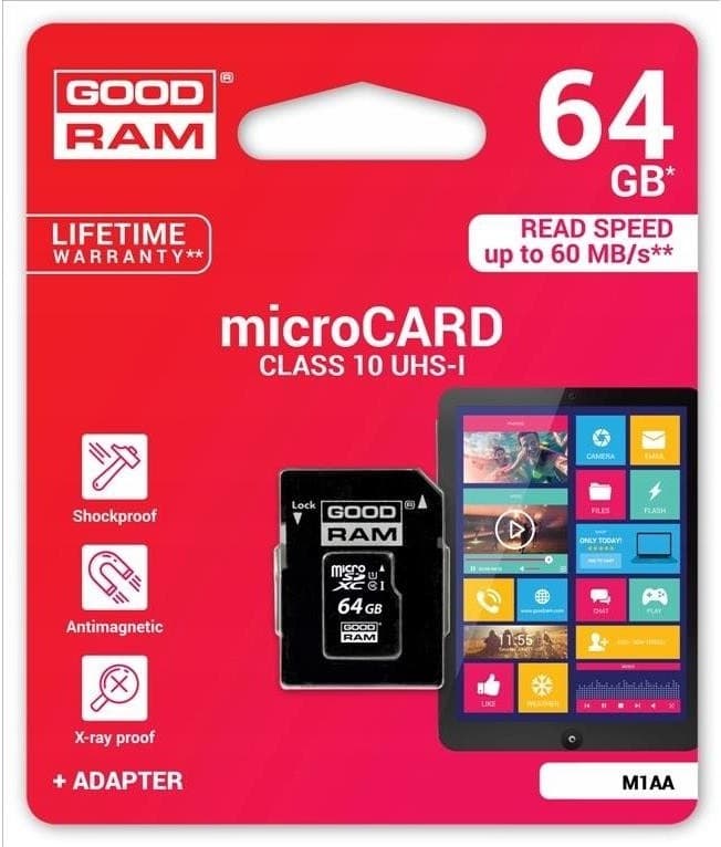 Goodram Microcard M1AA + adapter
