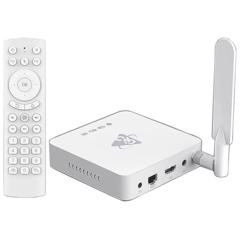 H96 Max M12 S928X 4GB/64GB WiFi 6 Branco - Android TV