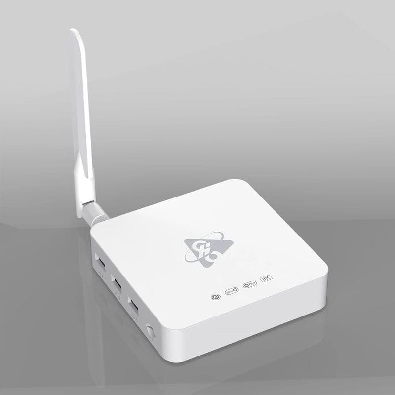H96 Max M12 S928X 4GB/64GB WiFi 6 Branco - Android TV