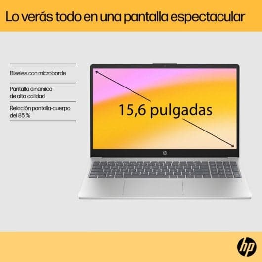 HP 15-FD0038NS Intel Core i3-N305/8GB/512GB SSD/15.6"