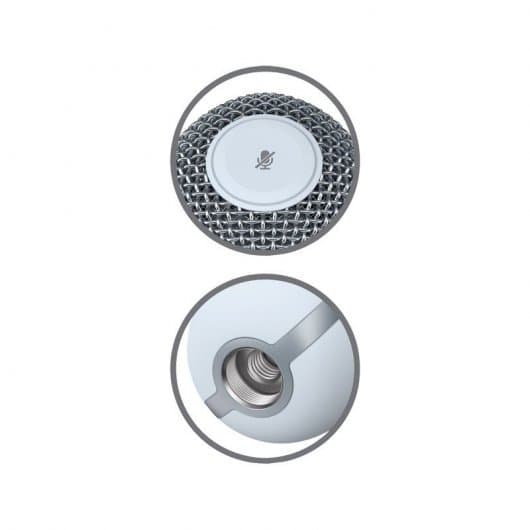 HyperX SoloCast Microfone Condensador USB Branco