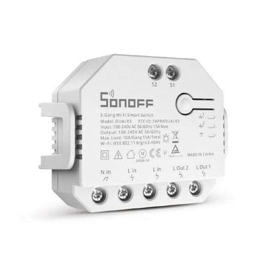 Interruptor inteligente Sonoff Dual R3 Wifi