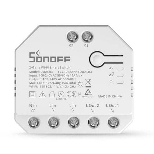 Interruptor inteligente Sonoff Dual R3 Wifi
