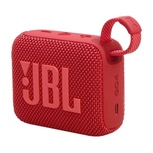 JBL GO 4 Coluna Sem Fios Bluetooth IP67 USB-C Vermelha