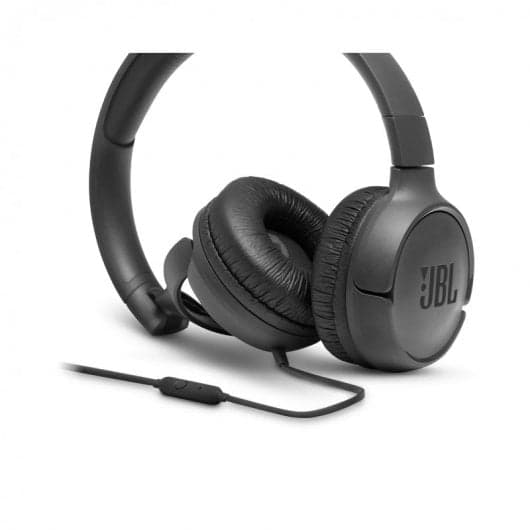 JBL Tune 500 Auscultadores com Microfone Pretos